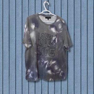 Fred David Tie-Dye Graphic Short Sleeve Tee